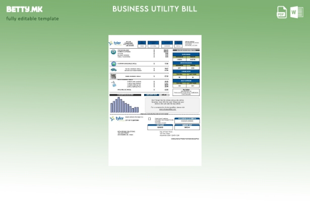 Бизнис сметка за комунални услуги на САД Tyler Technologies